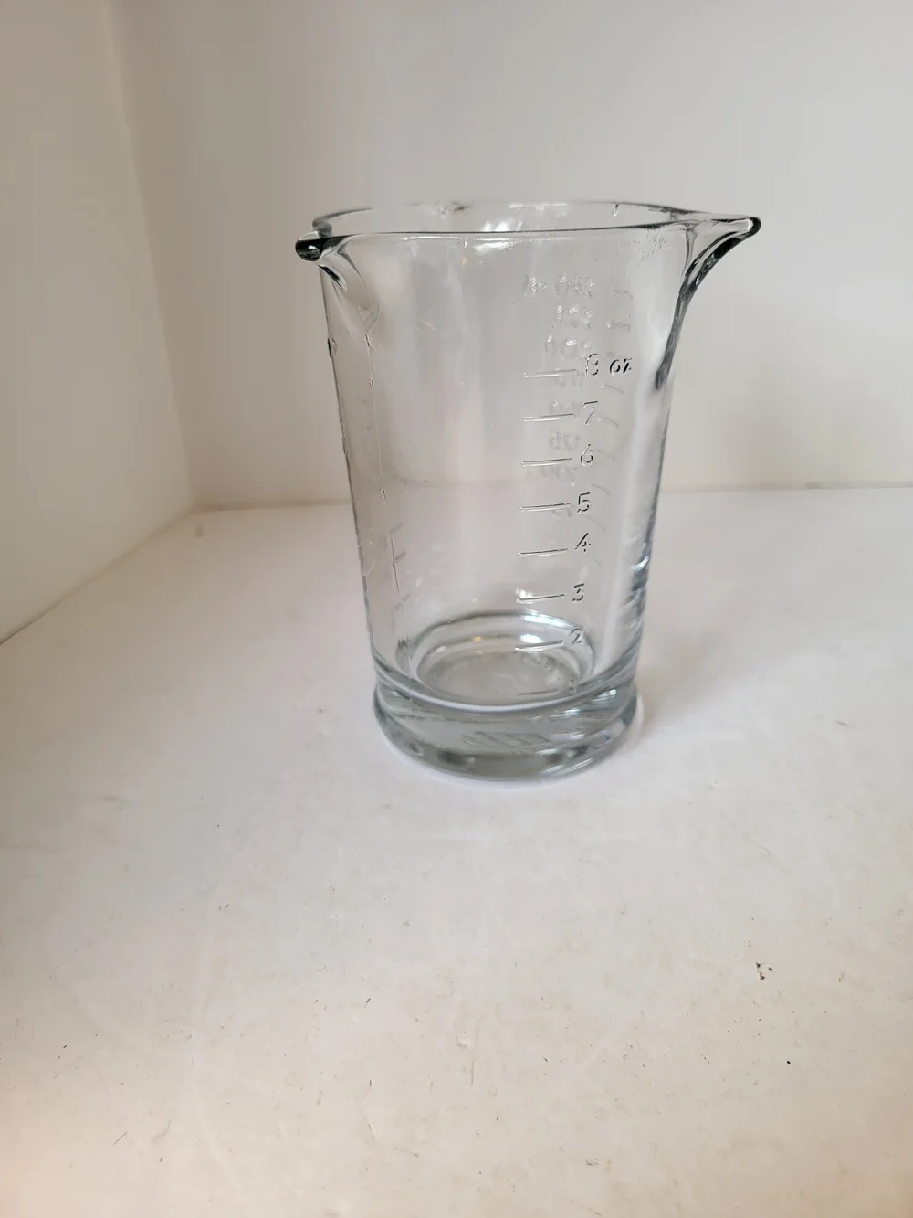 Anchor Hocking Clear Triple Pour Mixology Measuring Glass oz/ml/cup